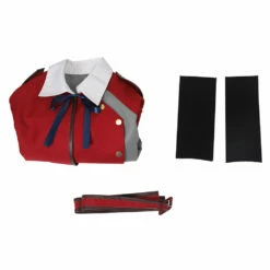 Lycoris Recoil Nishikigi Chisato JK Robe Rouge Uniforme Manches Courtes Cosplay Costume Ver.B 23 Lycoris Recoil Nishikigi Chisato JK Robe Rouge Uniforme Manches Courtes Cosplay Costume Ver.B -NEWCOSSKY Soldes 12003196 9