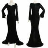 2022 TV Adulte Wednesday Addams Morticia Addams Cosplay Costume Robe Halloween Carnival 1 2022 TV Adulte Wednesday Addams Morticia Addams Cosplay Costume Robe Halloween Carnival -NEWCOSSKY Soldes 12003247 cosplayying