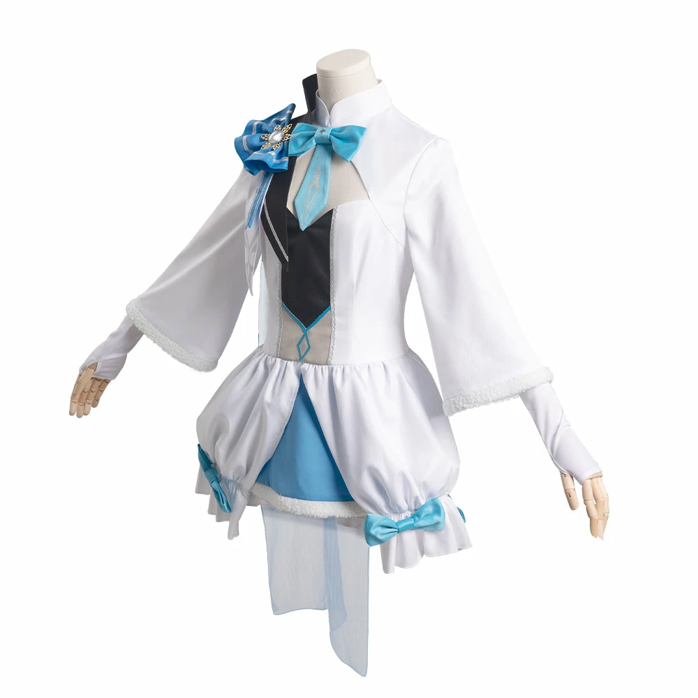 Genshin Impact Eula Robe Noël Design Original Cosplay Costume -Cossky 6 Genshin Impact Eula Robe Noël Design Original Cosplay Costume -Cossky – Image 4