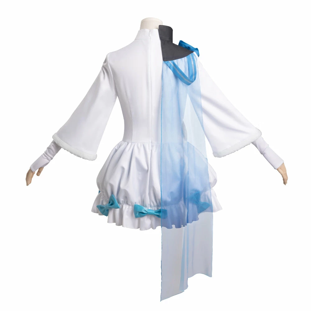 Genshin Impact Eula Robe Noël Design Original Cosplay Costume -Cossky 4 Genshin Impact Eula Robe Noël Design Original Cosplay Costume -Cossky – Image 2