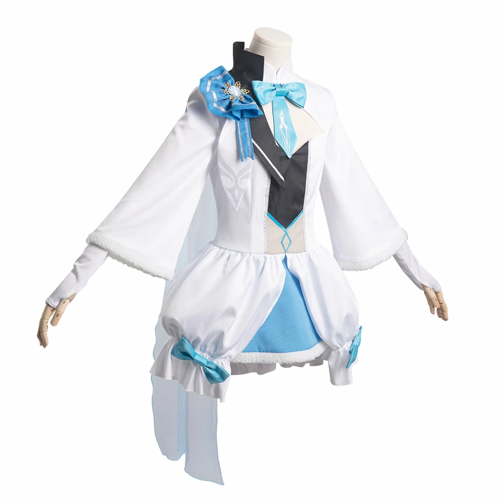 Genshin Impact Eula Robe Noël Design Original Cosplay Costume -Cossky 7 Genshin Impact Eula Robe Noël Design Original Cosplay Costume -Cossky – Image 5