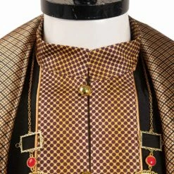 TV House Of The Dragon Viserys Targaryen Manteau Masque Cosplay Costume Carnaval -NEWCOSSKY Soldes 12003300 5