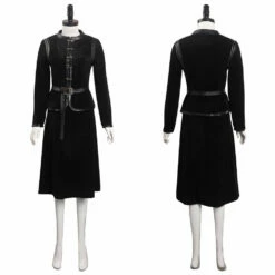 Adulte TV House Of The Dragon Rhaenys Targaryen Robe Noir Cosplay Costume