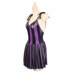 Adulte Wednesday Addams Enid Maillot De Bain Combinaison Cosplay Costume Carnaval -NEWCOSSKY Soldes 12003365 2