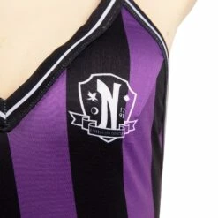 Adulte Wednesday Addams Enid Maillot De Bain Combinaison Cosplay Costume Carnaval -NEWCOSSKY Soldes 12003365 6