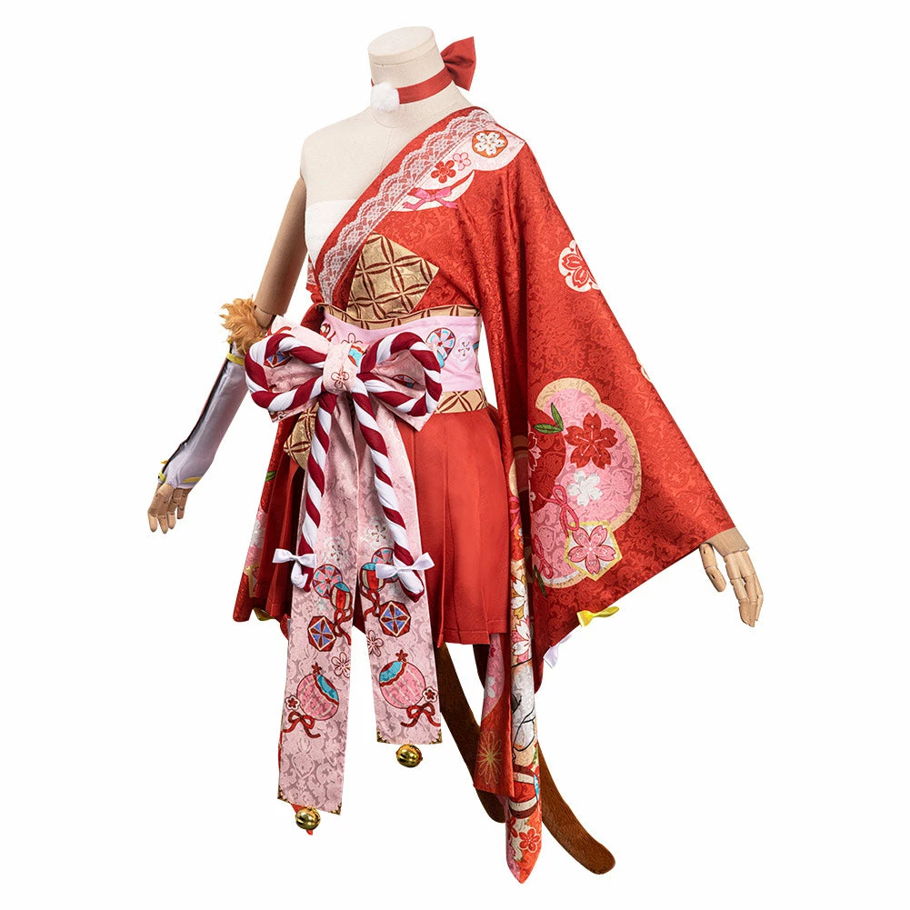 Chainsaw Man Hyakkiyakou‘s Nekomata Power Kinomo Design Original Cosplay Costume 6 Chainsaw Man Hyakkiyakou‘s Nekomata Power Kinomo Design Original Cosplay Costume – Image 4