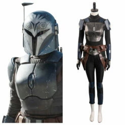 The Mandalorian 3 Bo-Katan Kryze Noir Femme Uniform Cosplay Costume