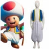 Film Enfant Super Mario Bros Toad KINOPIO Ensemble Cosplay Costume -NEWCOSSKY Soldes 12003411 cosplaystyle2014