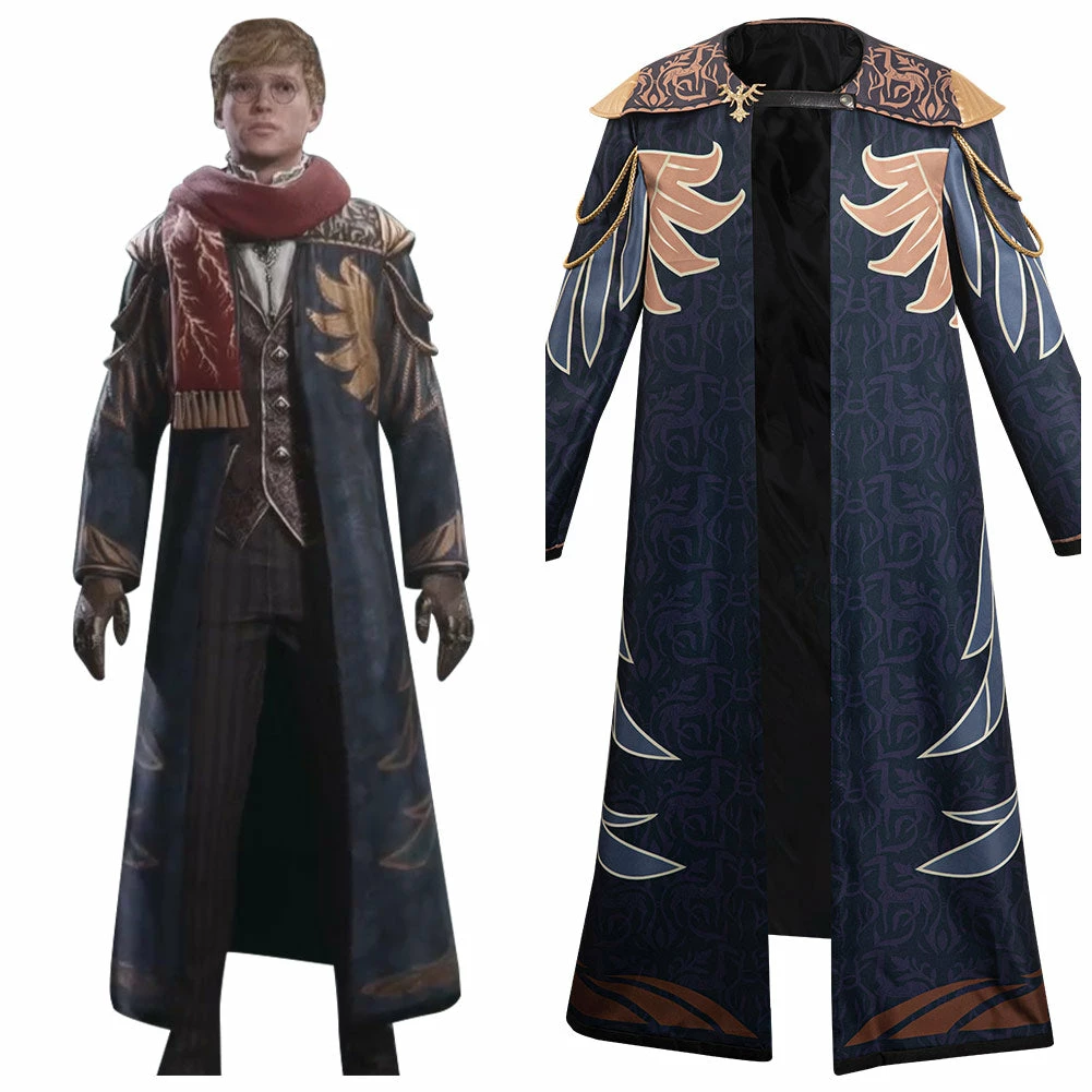 Adulte Hogwarts Legacy Ravenclaw Cape Jeu Cosplay Costume Carnaval 3 Adulte Hogwarts Legacy Ravenclaw Cape Jeu Cosplay Costume Carnaval