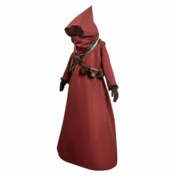 Enfant The Mandalorian 3 Star Wars Jawa Rouge Cosplay Costume -NEWCOSSKY Soldes 12003433 2
