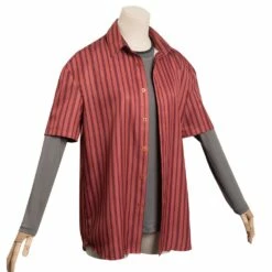 Adulte The Last Of Us Ellie Rouge Manteau Cosplay Costume -NEWCOSSKY Soldes 12003434 4