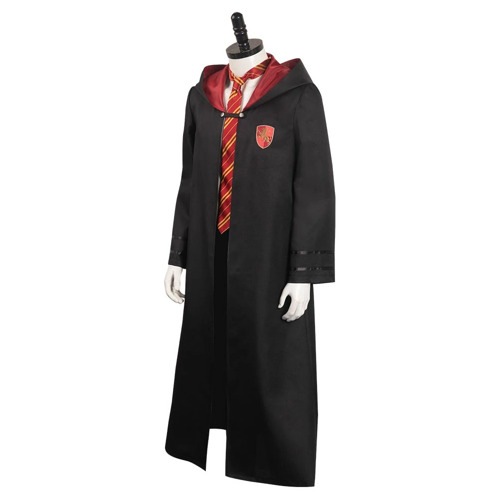 Adulte Hogwarts Legacy Gryffindor Uniformes Scolaires Cosplay Costume 6 Adulte Hogwarts Legacy Gryffindor Uniformes Scolaires Cosplay Costume – Image 4