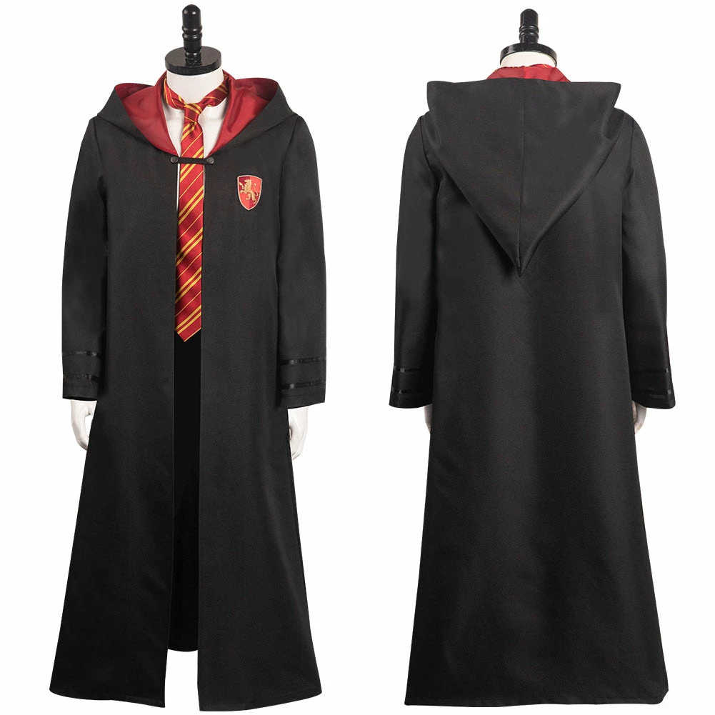 Adulte Hogwarts Legacy Gryffindor Uniformes Scolaires Cosplay Costume 3 Adulte Hogwarts Legacy Gryffindor Uniformes Scolaires Cosplay Costume