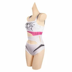 Film Spider-Man Gwen Spiderman Maillot De Bain Cosplay Costume -NEWCOSSKY Soldes 12003461 2