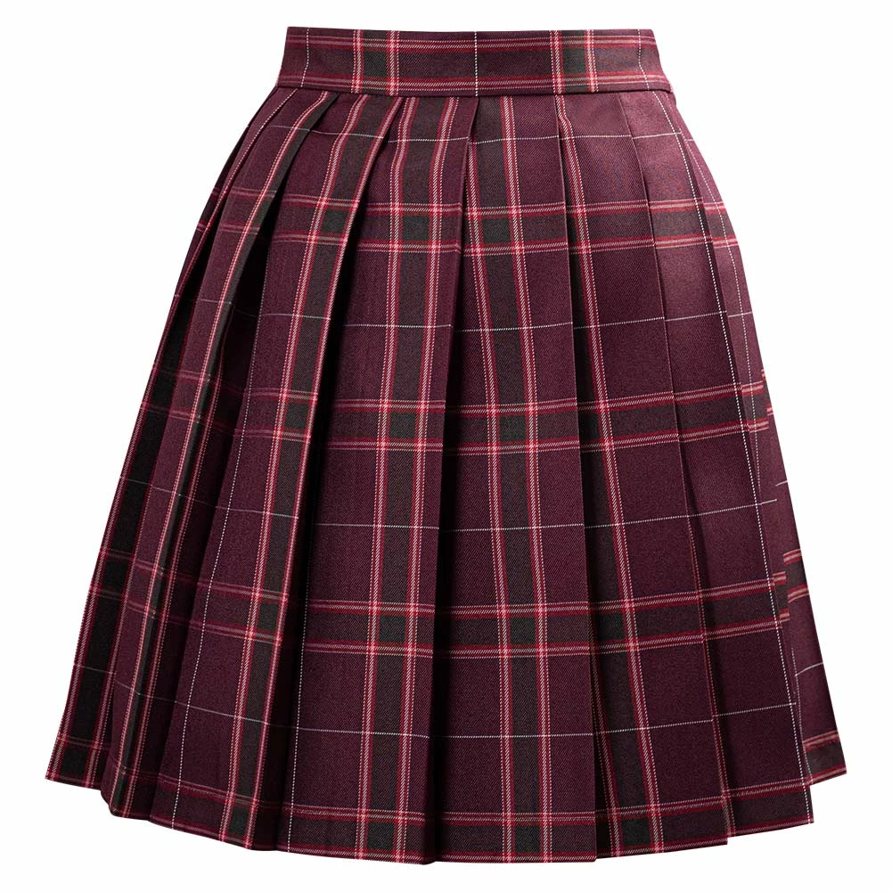 École Japonaise Robes Plaid Plissée Jupe Étudiante Anime Minijupe à Carreaux Jk Uniforme Cosplay Costume 3 École Japonaise Robes Plaid Plissée Jupe Étudiante Anime Minijupe à Carreaux Jk Uniforme Cosplay Costume