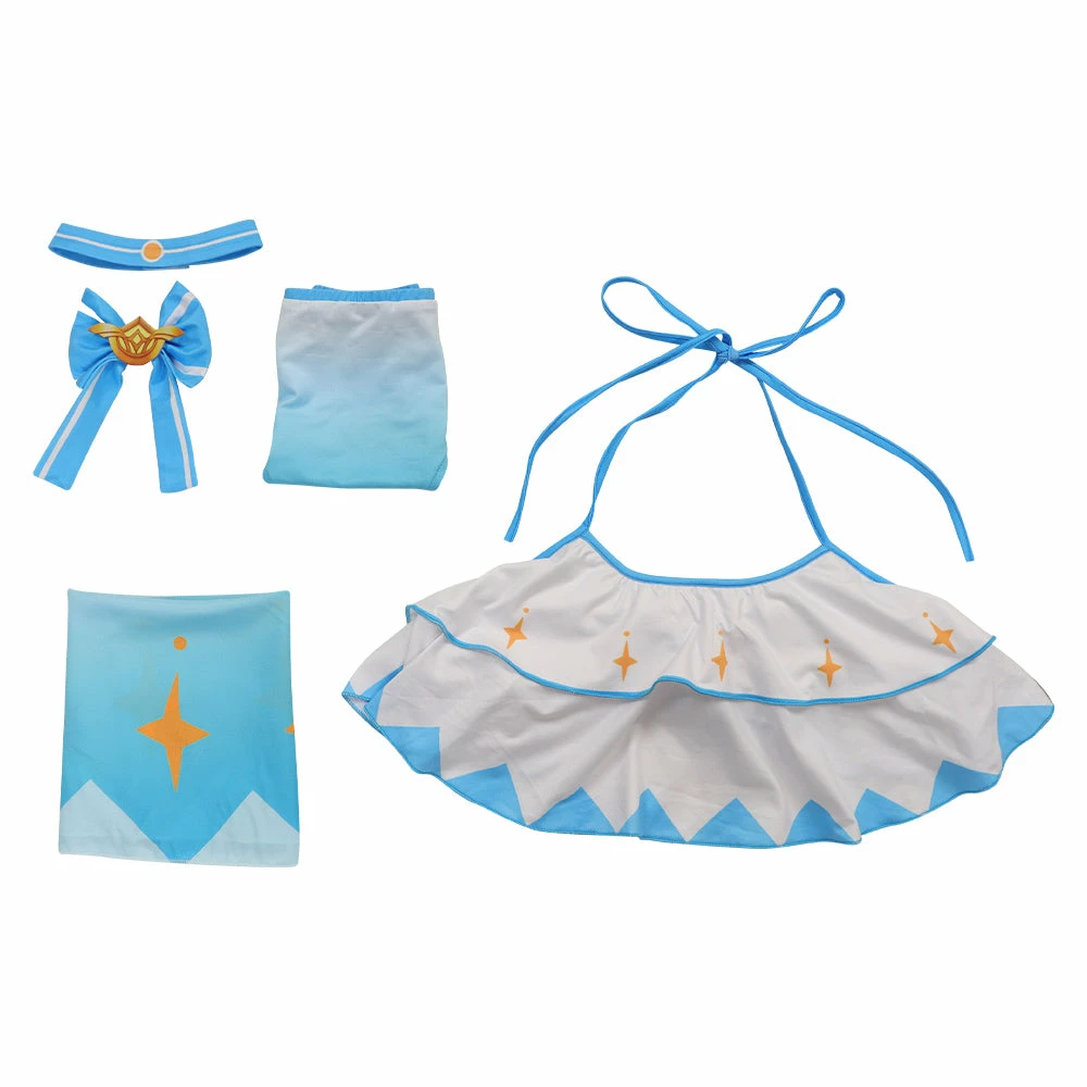 Genshin Impact Lumine Maillot De Bain Design Original Cosplay Costume Carnaval 12 Genshin Impact Lumine Maillot De Bain Design Original Cosplay Costume Carnaval – Image 10