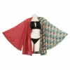 Demon Slayer Les Rôdeurs De La Nuit Kimetsu No Yaiba Tomioka Giyuu Cosplay Maillot De Bain Avec Cape -NEWCOSSKY Soldes 15001590 1