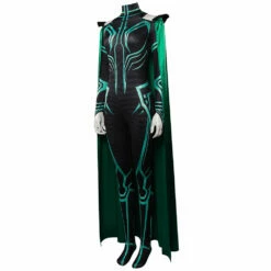 Film Thor: Ragnarok Hela Femme Vert Uniform Combinaison Cosplay Costume -NEWCOSSKY Soldes 15001694 2