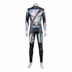 Adulte The Mandalorian 3 Combinaison Cape Sac Cosplay Costume Carnaval -NEWCOSSKY Soldes 15001724 5