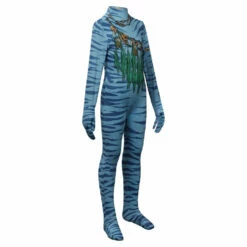 Enfant Avatar: The Way Of Water Neytiri Combinaison Cosplay Costume Carnaval -NEWCOSSKY Soldes 15002081 4