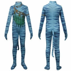Enfant Avatar: The Way Of Water Neytiri Combinaison Cosplay Costume Carnaval