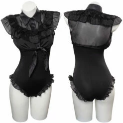 Wednesday Adams Wednesday Maillot De Bain Design Original Cosplay Costume Carnaval