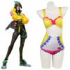 Valorant Killjoy Jeu Maillot De Bain Design Original Cosplay Costume -NEWCOSSKY Soldes 15002136 cosplaystyle2014