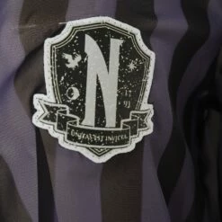 Adulte Wednesday Adams Femme Smock Manteau Cosplay Costume -NEWCOSSKY Soldes 15002145 6