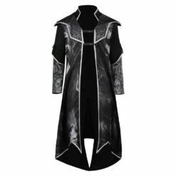 Adulte Hogwarts Legacy Dark Arts Robe Cape Coupe-vent Cosplay Costume Carnaval -NEWCOSSKY Soldes 15002178 1