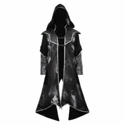 Adulte Hogwarts Legacy Dark Arts Robe Cape Coupe-vent Cosplay Costume Carnaval -NEWCOSSKY Soldes 15002178 5