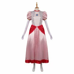 Adulte Film Super Mario Bros Mario Peach Cosplay Costume Carnaval -NEWCOSSKY Soldes 15002682 1