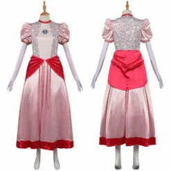 Adulte Film Super Mario Bros Mario Peach Cosplay Costume Carnaval -NEWCOSSKY Soldes 15002682 coserlife