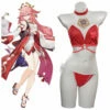 Adulte Genshin Impact Octuple Shenzi Split Maillot De Bain Cosplay Costume -NEWCOSSKY Soldes 15002726 cosplaystyle2014
