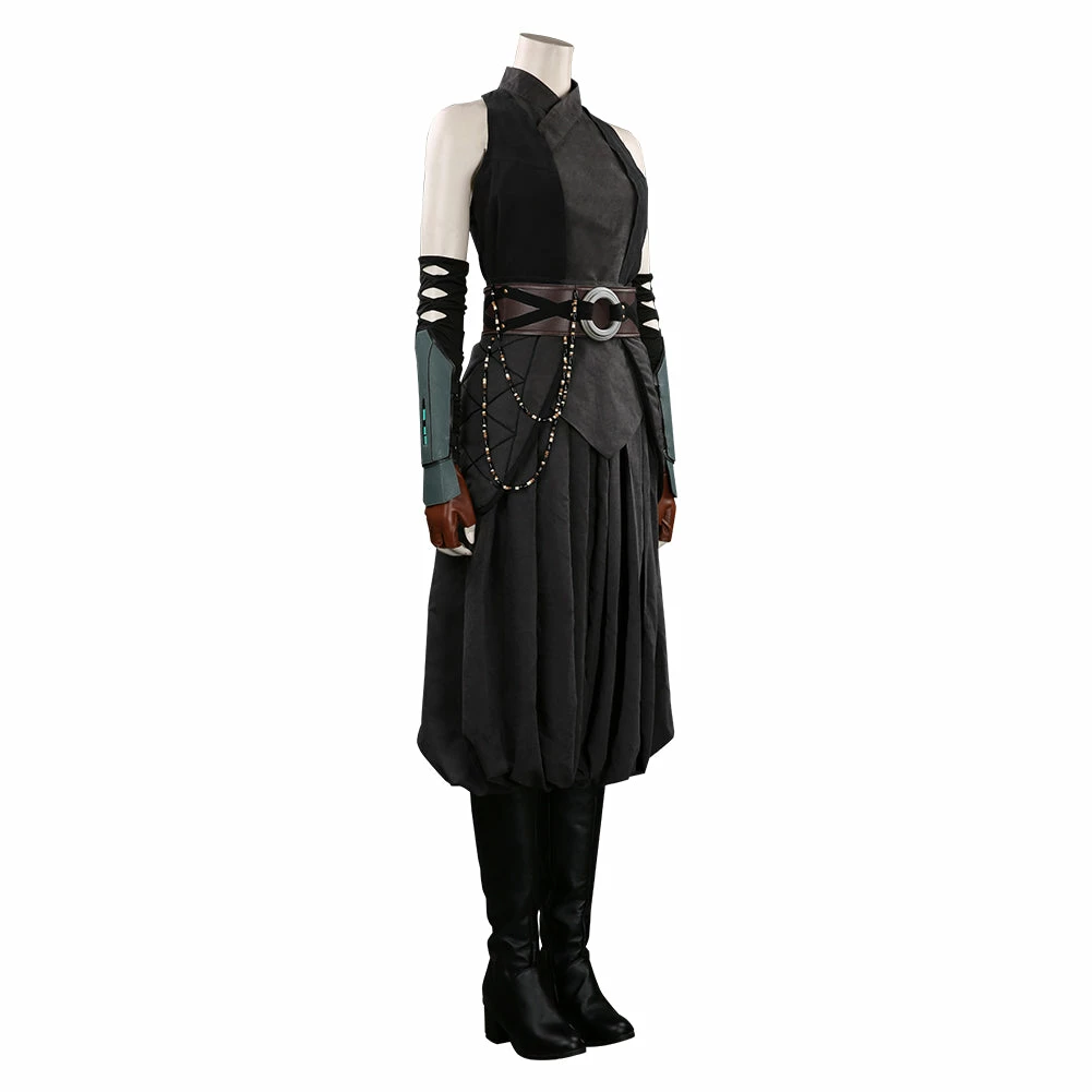 The Mandalorian Mandalorien Ahsoka Tano Cosplay Costume 7 The Mandalorian Mandalorien Ahsoka Tano Cosplay Costume – Image 5