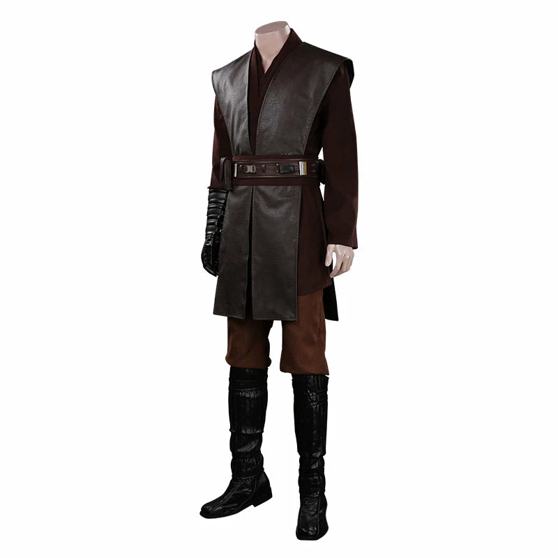 Star Wars La Guerre Des étoiles Anakin Skywalker Cosplay Costume 5 Star Wars La Guerre Des étoiles Anakin Skywalker Cosplay Costume – Image 3