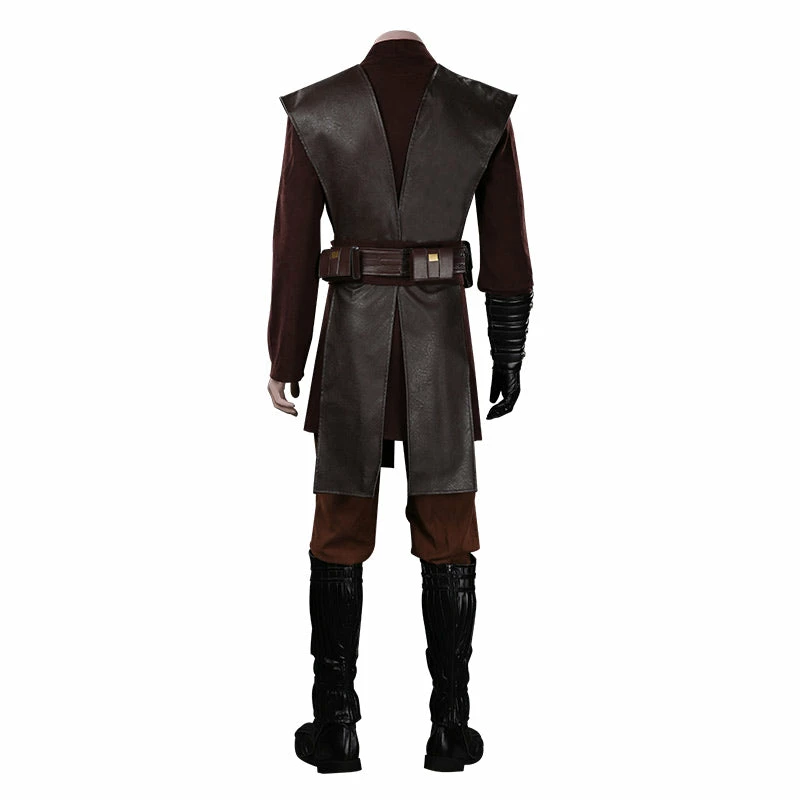 Star Wars La Guerre Des étoiles Anakin Skywalker Cosplay Costume 4 Star Wars La Guerre Des étoiles Anakin Skywalker Cosplay Costume – Image 2