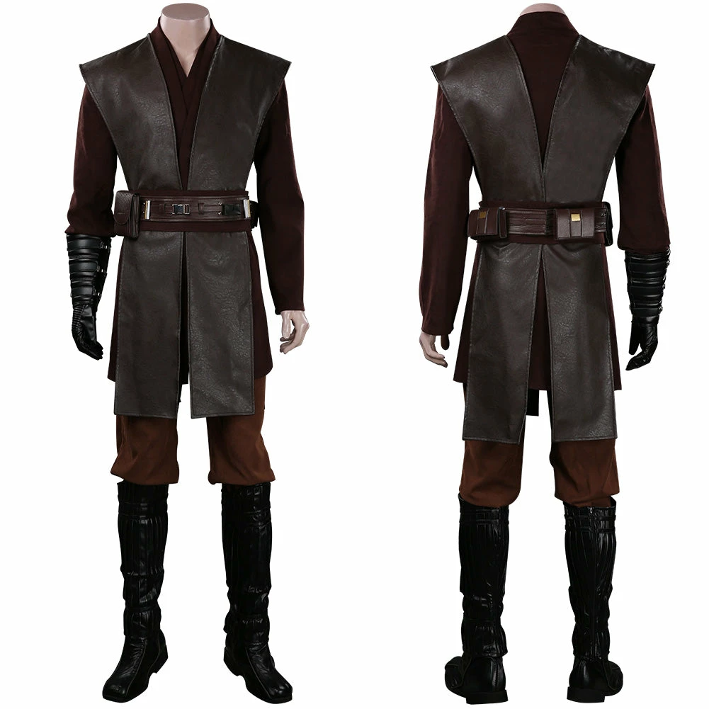 Star Wars La Guerre Des étoiles Anakin Skywalker Cosplay Costume 6 Star Wars La Guerre Des étoiles Anakin Skywalker Cosplay Costume – Image 4