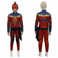 Ms. Marvel Kamala Khan Enfant Cosplay Costume