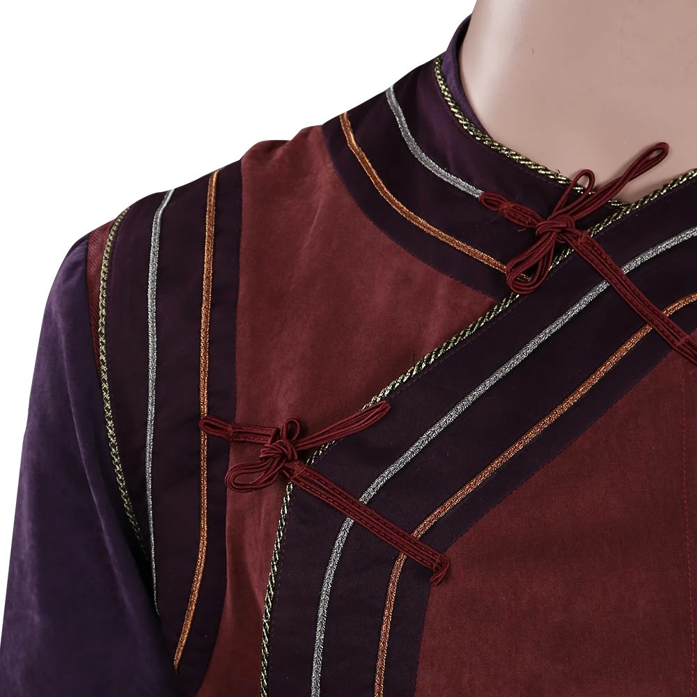 2022 Film Doctor Strange Wong Uniform Cosplay Costume 12 2022 Film Doctor Strange Wong Uniform Cosplay Costume – Image 10