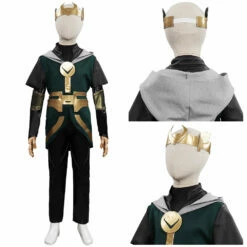 Enfant Loki Costume TV Loki Cosplay Costume Carnival Halloween 15 Enfant Loki Costume TV Loki Cosplay Costume Carnival Halloween -NEWCOSSKY Soldes 15003204 costumebuy2009