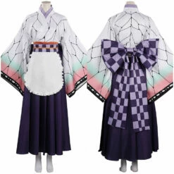 Demon Slayer Les Rôdeurs De La Nuit Kimetsu No Yaiba Kochou Shinobu Maids Cosplay Costume