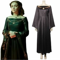 House Of The Dragon Alicent Hightower Robe Cosplay Costume Halloween Carnival