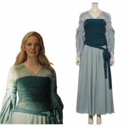 The Lord Of The Rings: The Rings Of Power Galadriel Robe Cosplay Costume