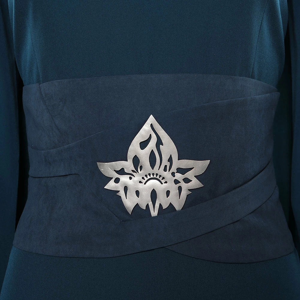 Star Wars Obi-Wan Kenobi Breha Organa Uniform Bleu Cosplay Costume Carnaval 11 Star Wars Obi-Wan Kenobi Breha Organa Uniform Bleu Cosplay Costume Carnaval – Image 9