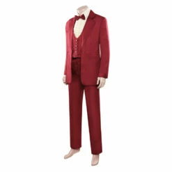 Film Adulte Beetlejuice Betelgeuse Uniform Rouge Cosplay Costume Carnaval 16 Film Adulte Beetlejuice Betelgeuse Uniform Rouge Cosplay Costume Carnaval -NEWCOSSKY Soldes 15003552 2