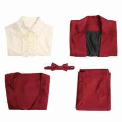 Film Adulte Beetlejuice Betelgeuse Uniform Rouge Cosplay Costume Carnaval 21 Film Adulte Beetlejuice Betelgeuse Uniform Rouge Cosplay Costume Carnaval -NEWCOSSKY Soldes 15003552 8