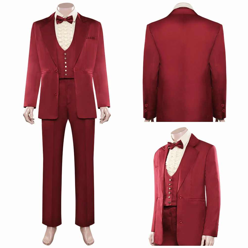 Film Adulte Beetlejuice Betelgeuse Uniform Rouge Cosplay Costume Carnaval 5 Film Adulte Beetlejuice Betelgeuse Uniform Rouge Cosplay Costume Carnaval – Image 3