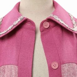 Enfant TV Le Mystérieux Cercle Benedict 2 Constance Contraire Rose Uniform Cosplay Costume -NEWCOSSKY Soldes 15003573 5