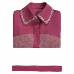Enfant TV Le Mystérieux Cercle Benedict 2 Constance Contraire Rose Uniform Cosplay Costume -NEWCOSSKY Soldes 15003573 9