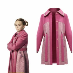 Enfant TV Le Mystérieux Cercle Benedict 2 Constance Contraire Rose Uniform Cosplay Costume